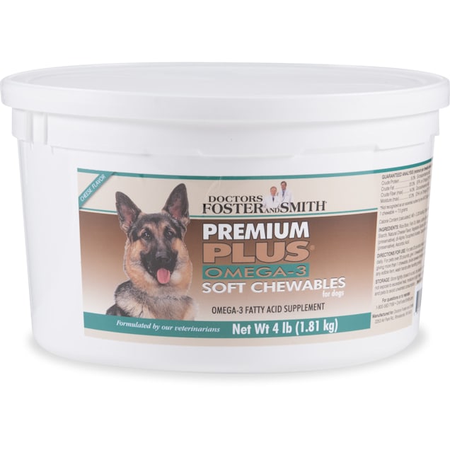 Drs. Foster and Smith Premium Plus Omega-3 Soft Chews for ...