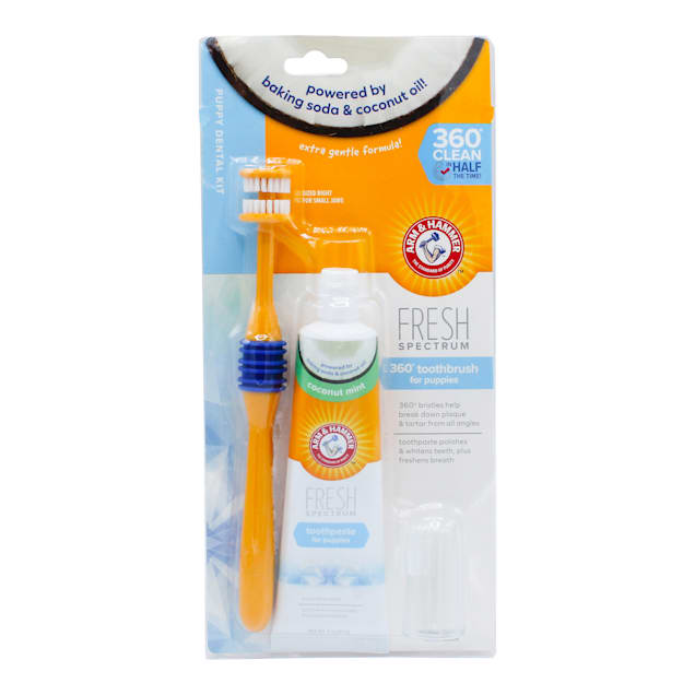 Arm and hammer 2025 dog dental kit