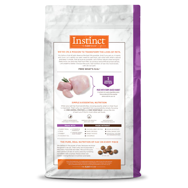 Natural instinct limited ingredient dog food top