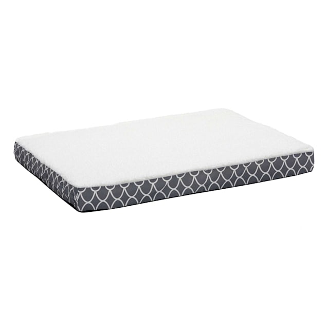 Midwest Quiet Time Defender EcoSpring Orthopedic Gray Dog Bed, 30.25" L X 40" W - Carousel image #1