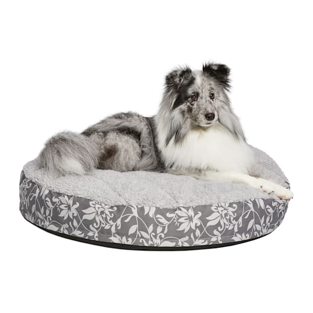Midwest Quiet Time Couture Empress Mattress White or Ivory Dog Bed, 29" L X 28" W - Carousel image #1