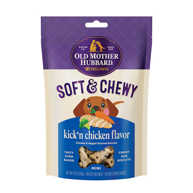 Old Mother Hubbard Mini Soft & Tasty Chicken and Veggie Flavored Dog Biscuits, 8 oz. - Carousel image #1