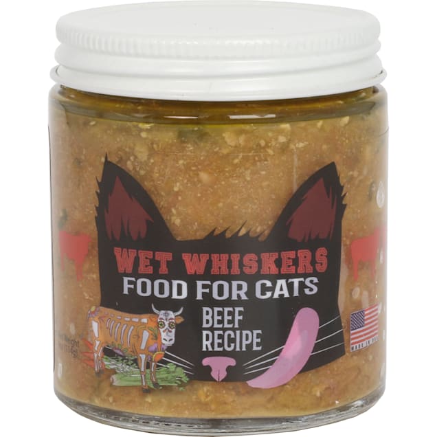 Wet Noses Wet Whiskers Beef Recipe Wet Cat Food, 4 oz., Case of 6 - Carousel image #1