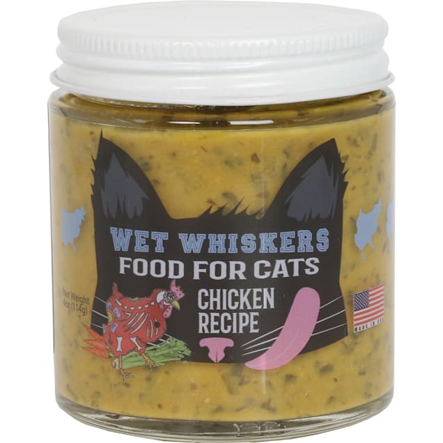 Wet Noses Wet Whiskers Chicken Recipe Wet Cat Food, 4 oz., Case of 6 - Carousel image #1
