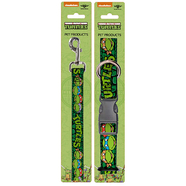 Buckle-Down Teenage Mutant Ninja Turtles Collar and Leash Set for Dogs, Small - Carousel image #1
