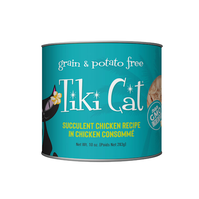 Tiki Cat Luau Puka Puka Chicken Wet Food, 10 oz. - Carousel image #1