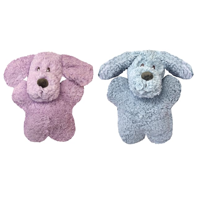 Multipet Aromadog Calming Dog Shaped Fleece Plush Assorted Dog Toy, Medium | Petco