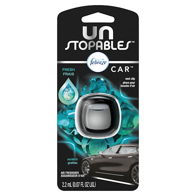 Febreze Car Vent Clip Unstopables Air Freshener, 0.07 fl. oz. - Carousel image #1