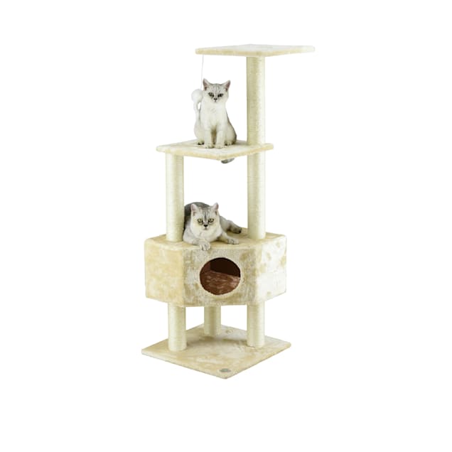 Go pet club 51 cat tree condo best sale