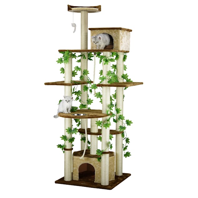 Cat feeding hot sale tree
