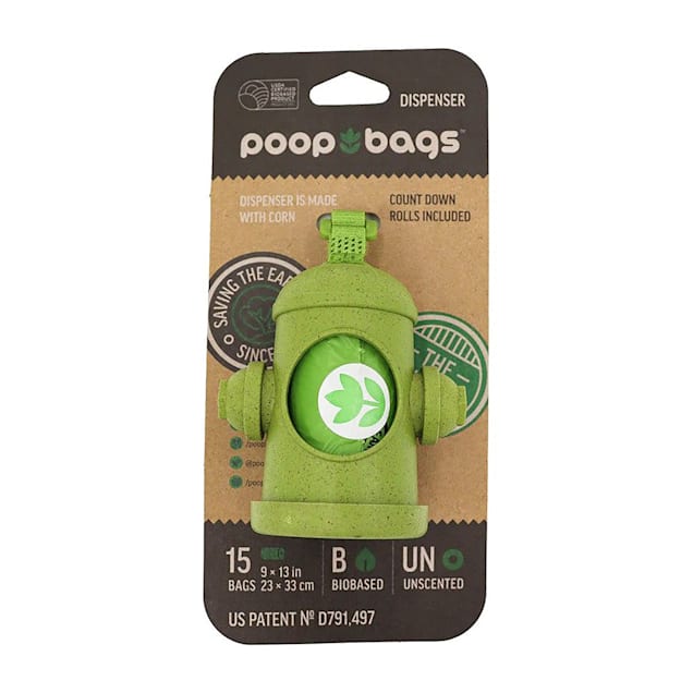 The Original Poop Bags with Hydrant Dispenser for Dogs - Carousel image #1