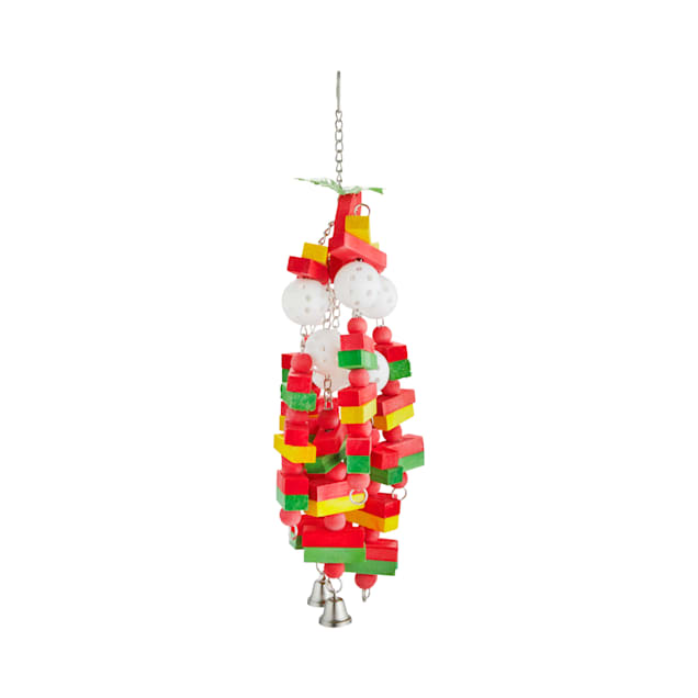 You u0026 Me The Big Apple Chewing Bird Toy, Large