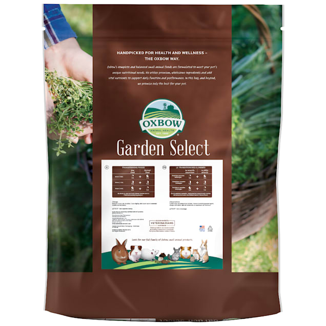 Oxbow Garden Select Young Guinea Pig Food 25 lbs. Petco