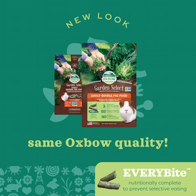 Oxbow Garden Select Adult Guinea Pig Food 8 lbs. Petco