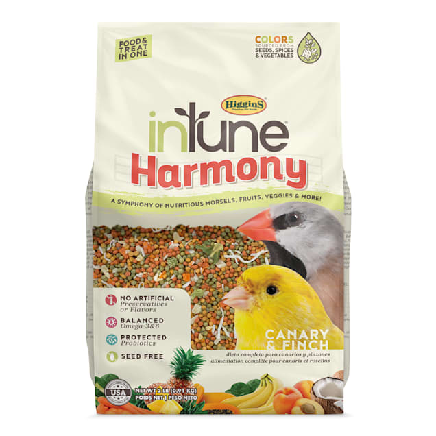 Higgins inTune Harmony Fruit Extruded Canary and Finch Bird Food, 2 lbs. - Carousel image #1