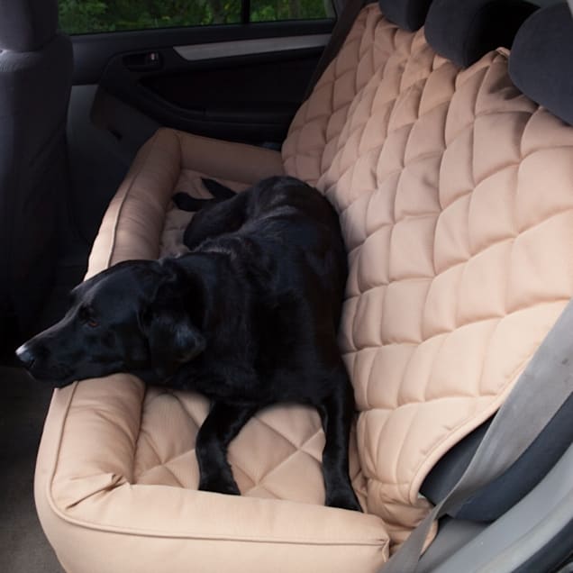 3 Dog No Slip Bolster Grey Seat Protector, 54 L X 26 W X 0.5 H