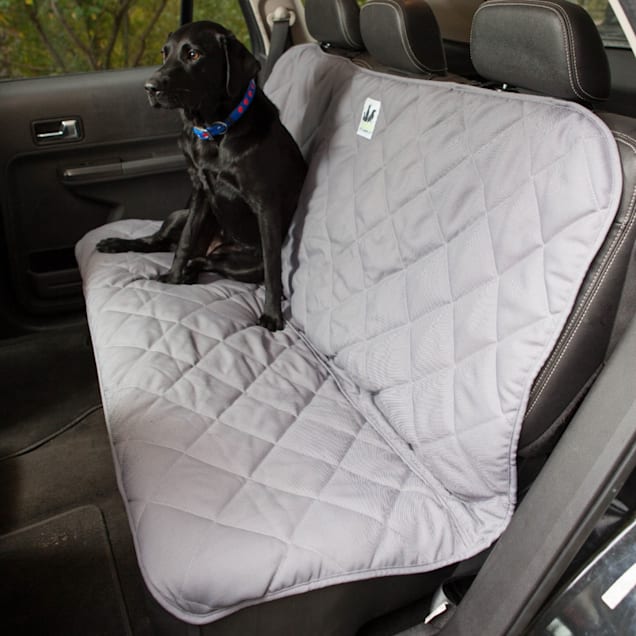 3 Dog No Slip Bolster Grey Seat Protector, 54 L X 26 W X 0.5 H