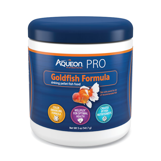 Aqueon Pro Goldfish Formula Fish Food Pellet, 5 oz. - Carousel image #1