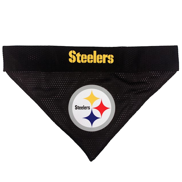 NEW PITTSBURGH STEELERS DOG CAT PINK MESH JERSEY BANDANA 2 SIZES LICENSED 