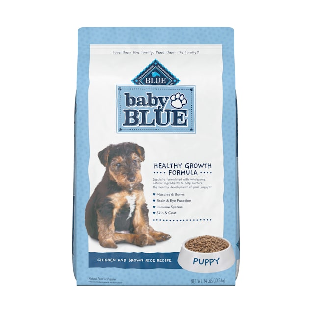 Blue Buffalo Baby Blue Natural Chicken And Brown Rice Recipe Dry Puppy Food 24 Lbs Petco