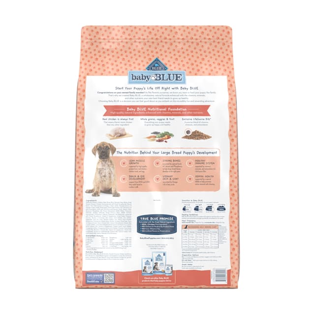 Blue buffalo puppy food 50 lb bag top