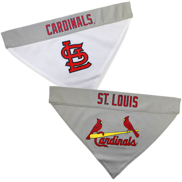 Pets First St. Louis Cardinals Reversible Bandana for Dogs, Small/Medium - Carousel image #1