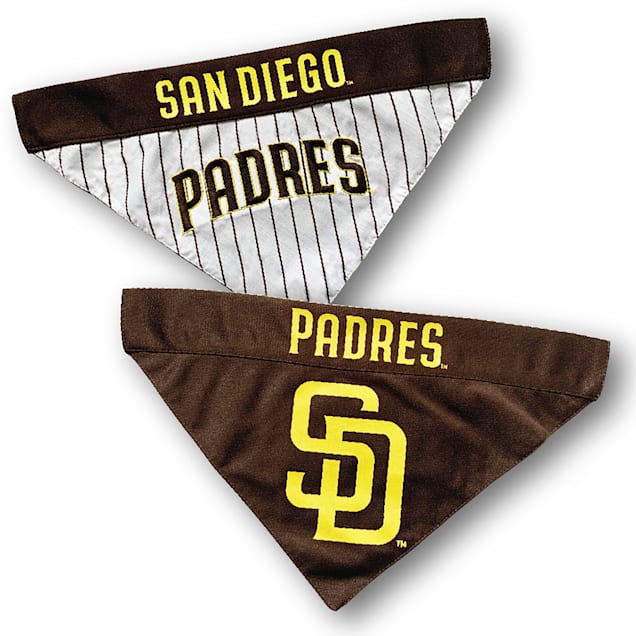 Pets First San Diego Padres Reversible Bandana for Dogs, Small/Medium - Carousel image #1