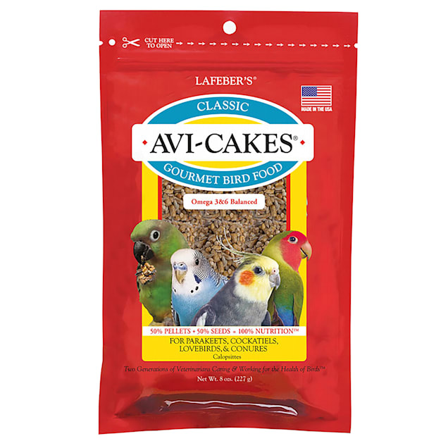 Lafeber's Original Flavor Avi-Cakes for Parakeets, Cockatiels & Conures - Carousel image #1