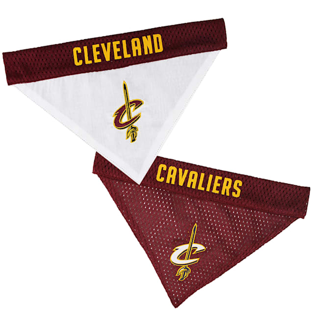 Pets First Cleveland Cavaliers Reversible Bandana for Dogs, Small/Medium - Carousel image #1