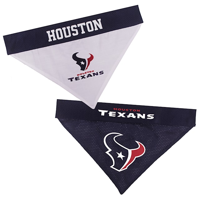 Pets First Houston Texans Reversible Bandana for Dogs, Small/Medium - Carousel image #1