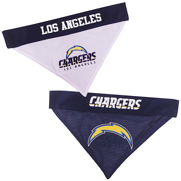 Pets First Los Angeles Chargers Reversible Bandana for Dogs, Small/Medium - Carousel image #1