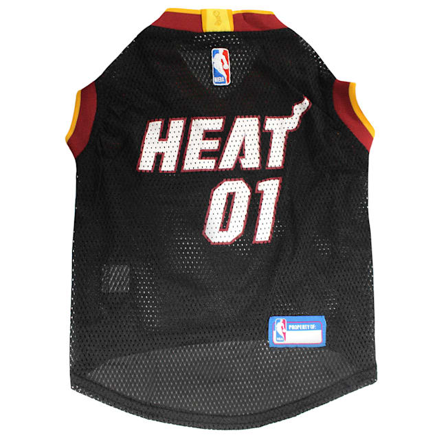 Miami Heat Dog Jersey- Officially Licensed NBA Pet Clothes at