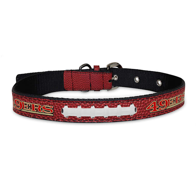 Pets First San Francisco 49ers Black and Red Dog Collar, Extra