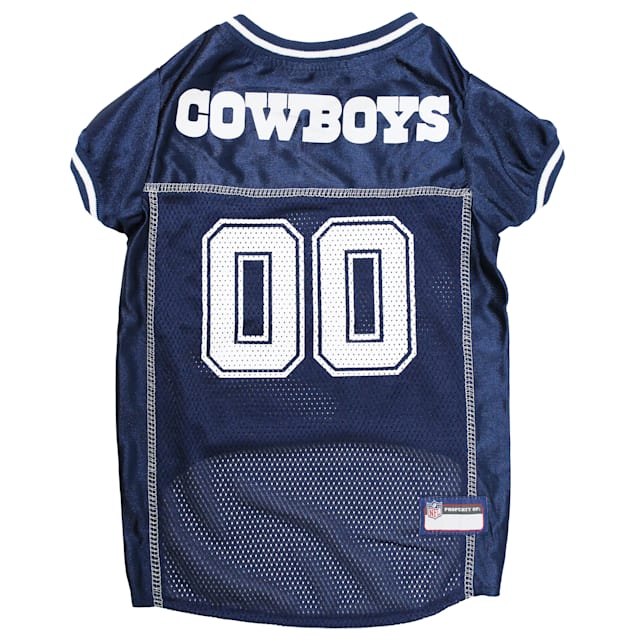 Pets First Pet Wear, Dallas Cowboys Mesh Jersey, Large