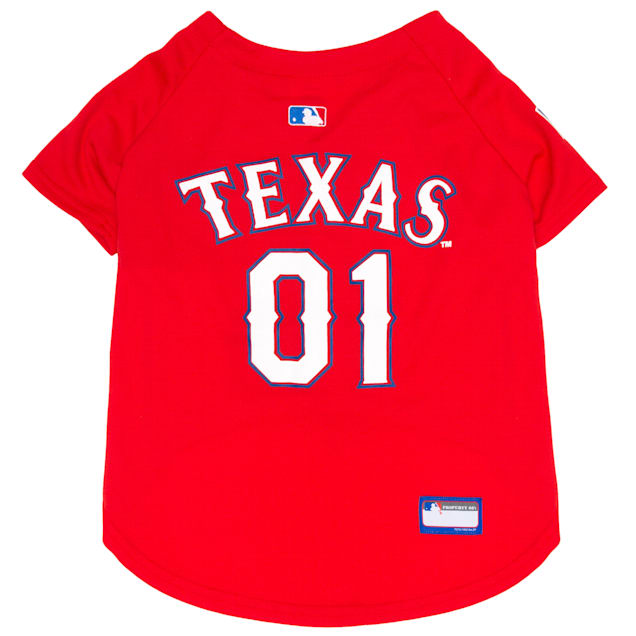 texas rangers pet jersey