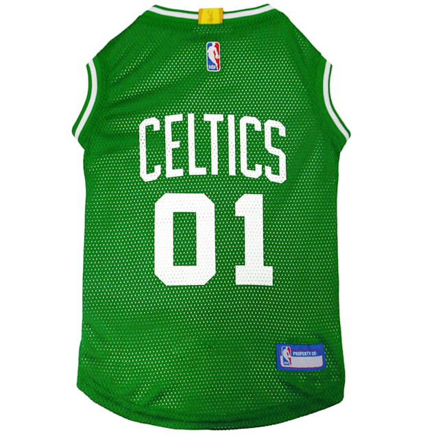 Pets First NBA Eastern Conference Mesh Jersey for Dogs, X-Small, Boston Celtics - Carousel image #1