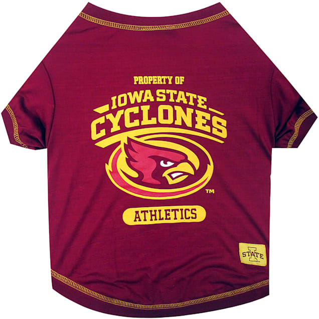 Pets First NCAA BIG 12 T Shirt for Dogs X Small Iowa State Petco