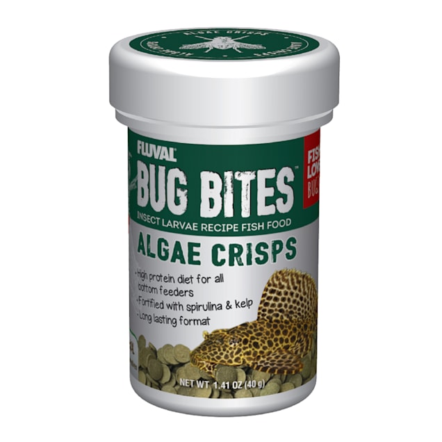 Fluval Bug Bites Algae Crisps, 1.41 oz. - Carousel image #1