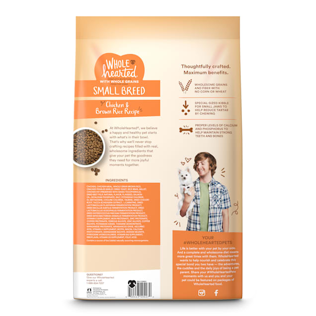 Wholehearted chicken and new arrivals pea dog food