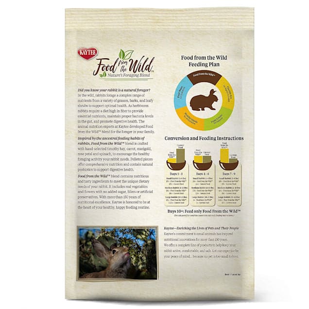 Wild rabbit food online