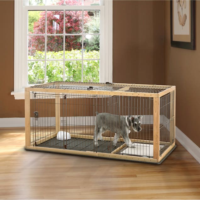 Richell Expandable Pet Crate 62.2 L X 32.1 W X 28 H Petco
