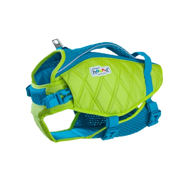 Outward Hound Standley Sport Green Life Jacket for Dogs, X-Small - Carousel image #1
