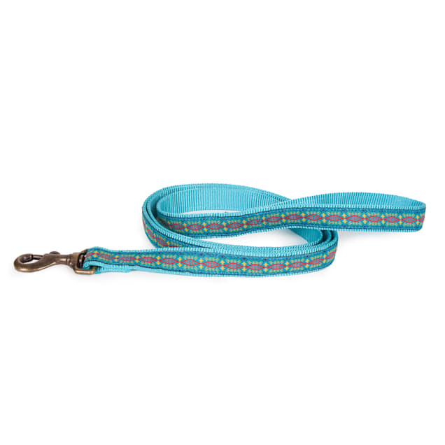 Pendleton Diamond River Turqouise Dog Leash, 6 ft. - Carousel image #1