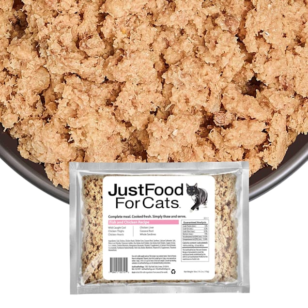 JustFoodForDogs Daily Diets Fish & Frozen Food, 18 oz. | Petco