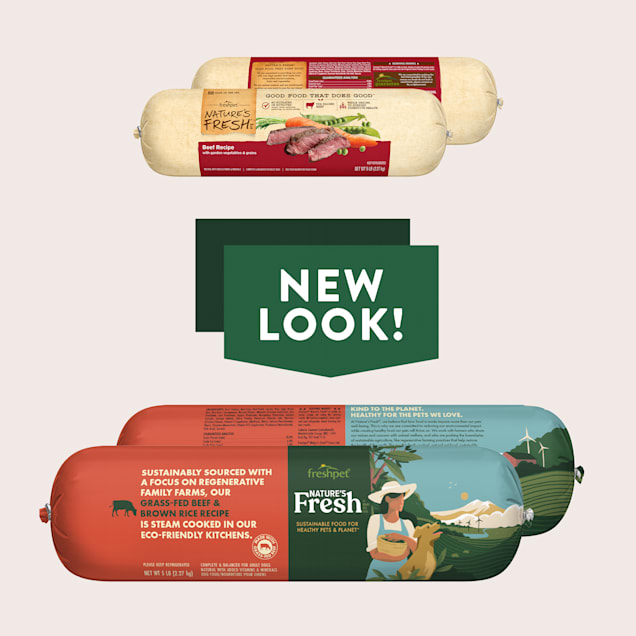 Freshpet nature's fresh dog food top