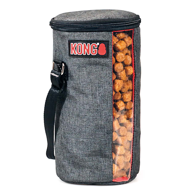 KONG Dog Treat Bag, Red & Black, Small