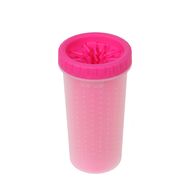Dexas MudBuster Portable Pink Dog Paw Cleaner, Large - Carousel image #1