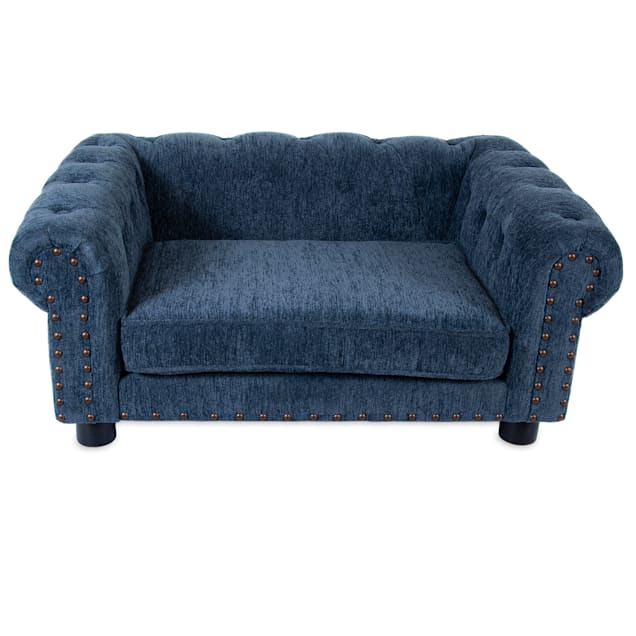 La-Z-Boy Blue Tuscon Pet Sofa, 35" L X 27" W - Carousel image #1