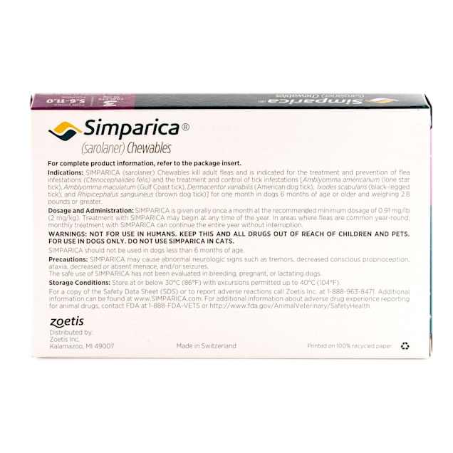 Simparica without vet prescription new arrivals