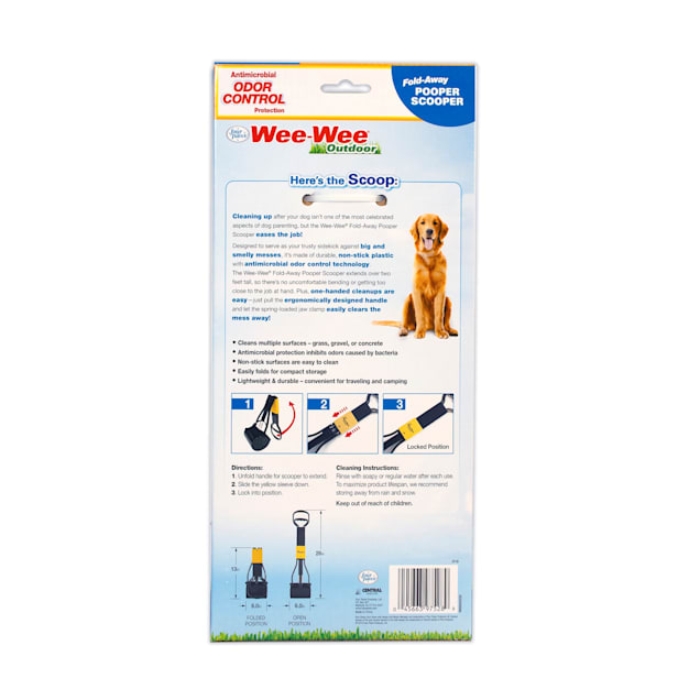 Wee wee Fold Away Pooper Scooper for Dogs Petco
